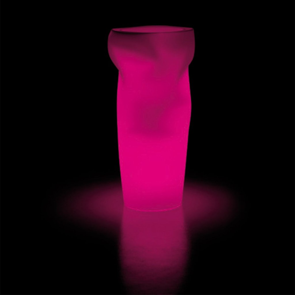 Vaza decorativa cu iluminare Saving/Space/Vase Light - Nuovo Design